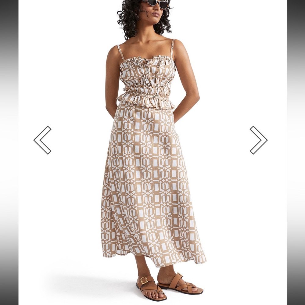 Linen Retro Skirt by seed heritage